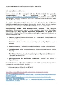 Bild Schreiben an Schulen und Behörden